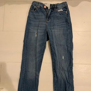 BDG high waisted denim washed jeans